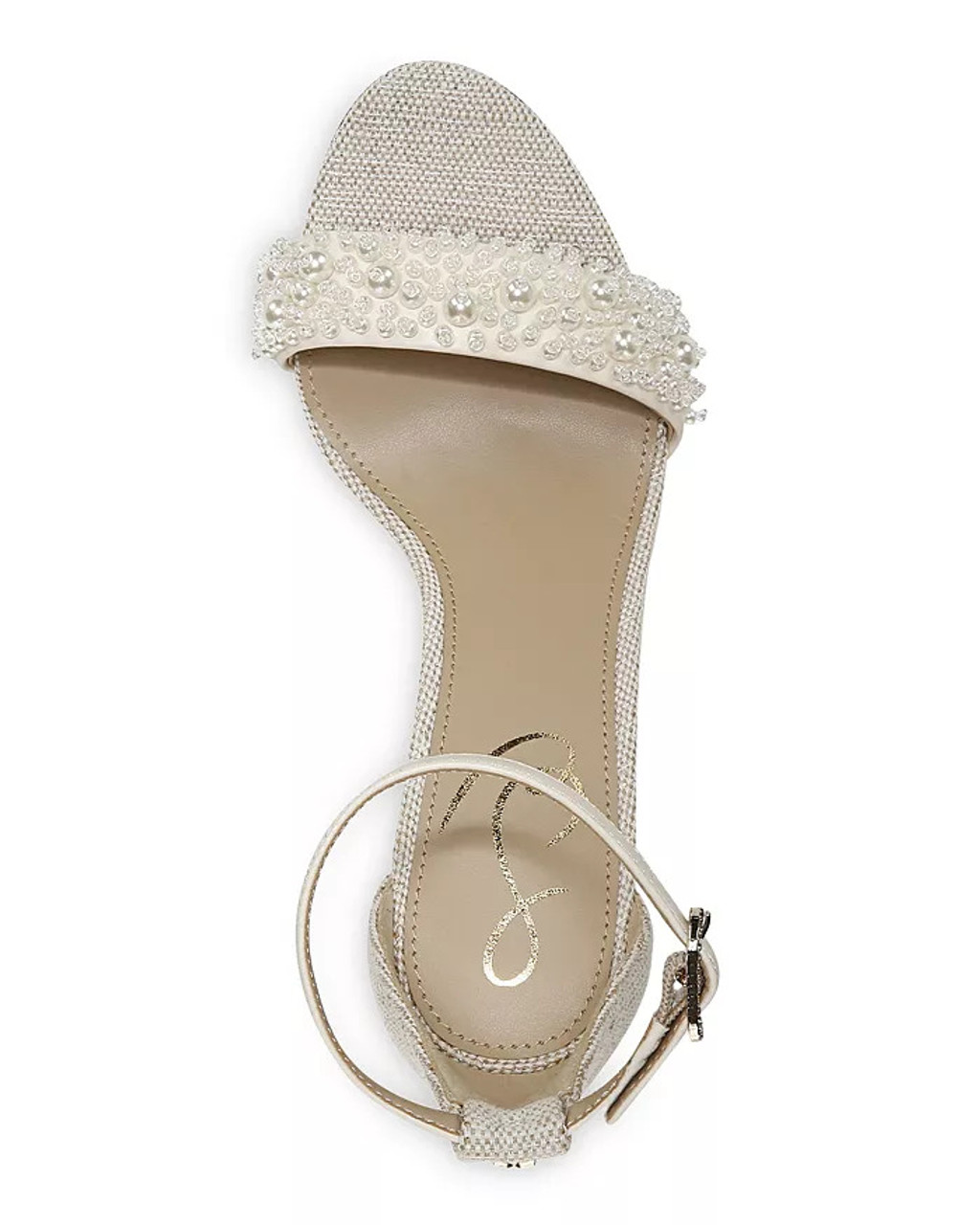 Yaro Block Heel Sandal- Modern Ivory Pearl - Monkee's of Ridgeland